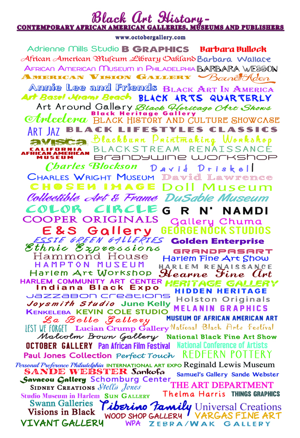 Black Art History Word by Al Todd