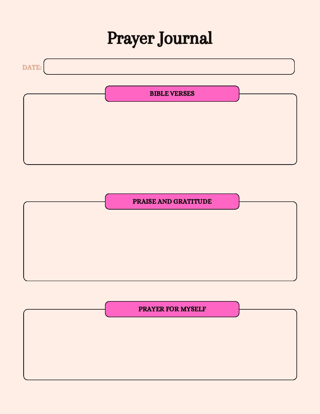 Faith Planner/Journal - Download Book - Image 3