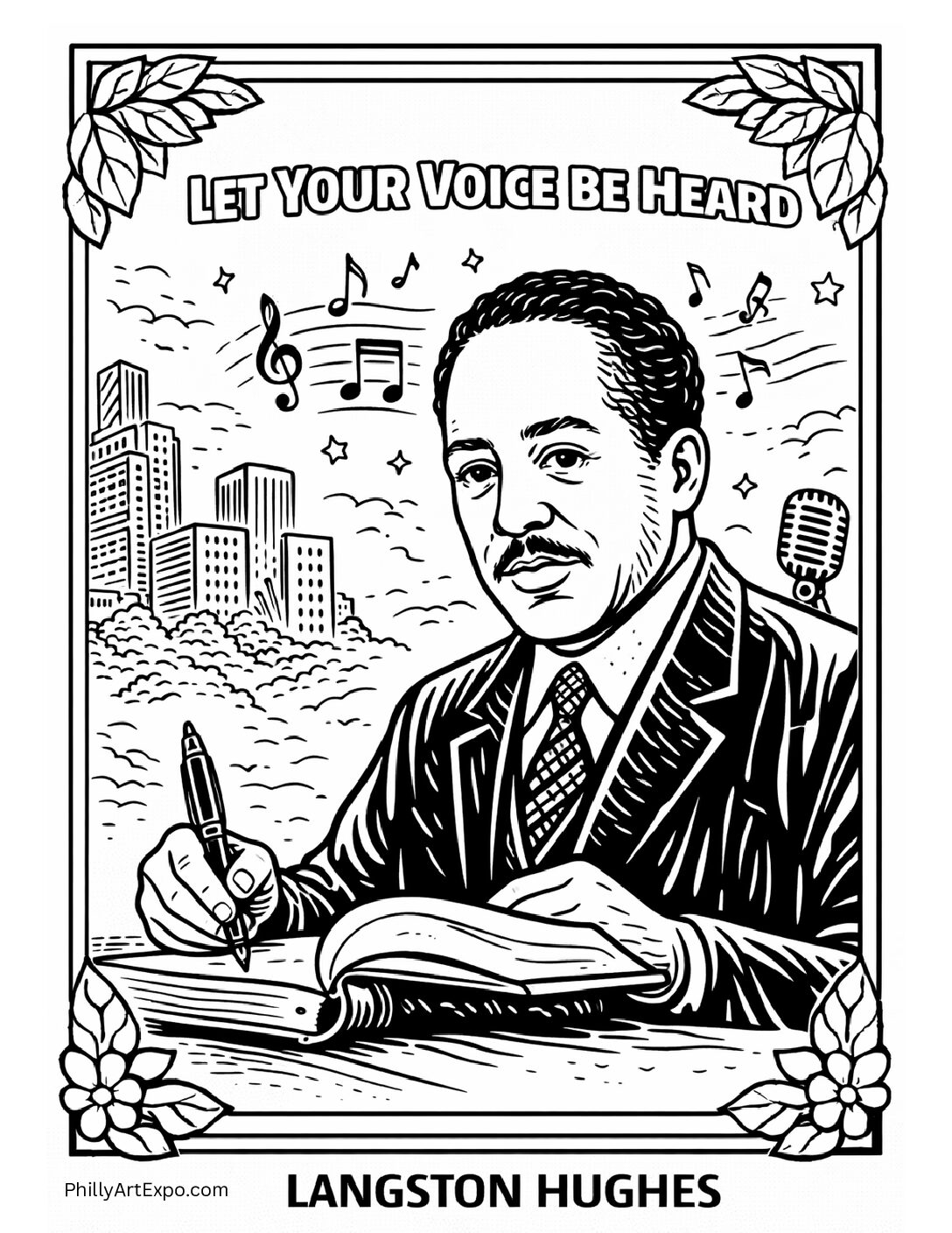 Black Artists Create Coloring Book - Download Book - Image 4
