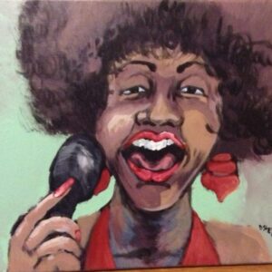 Lady in Red  by Don Stephens