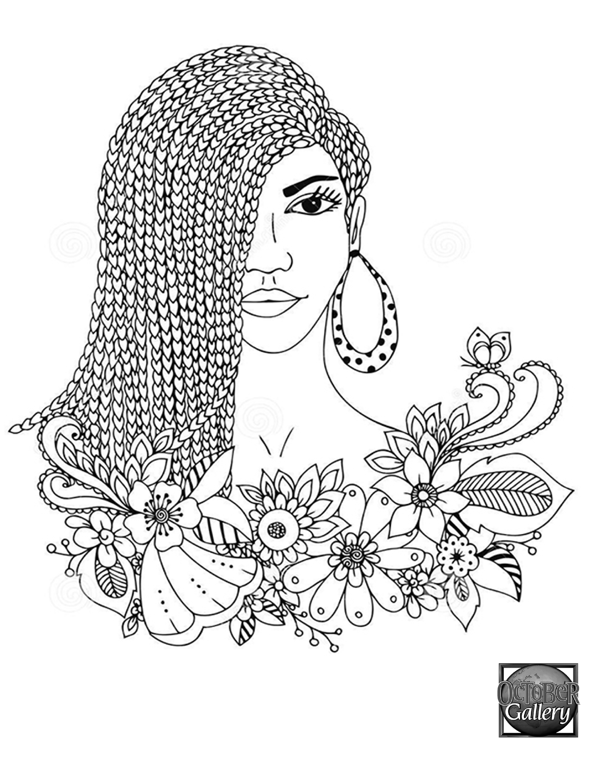 122 Page Coloring Book Edited by Mercer Redcross- Download - Image 8