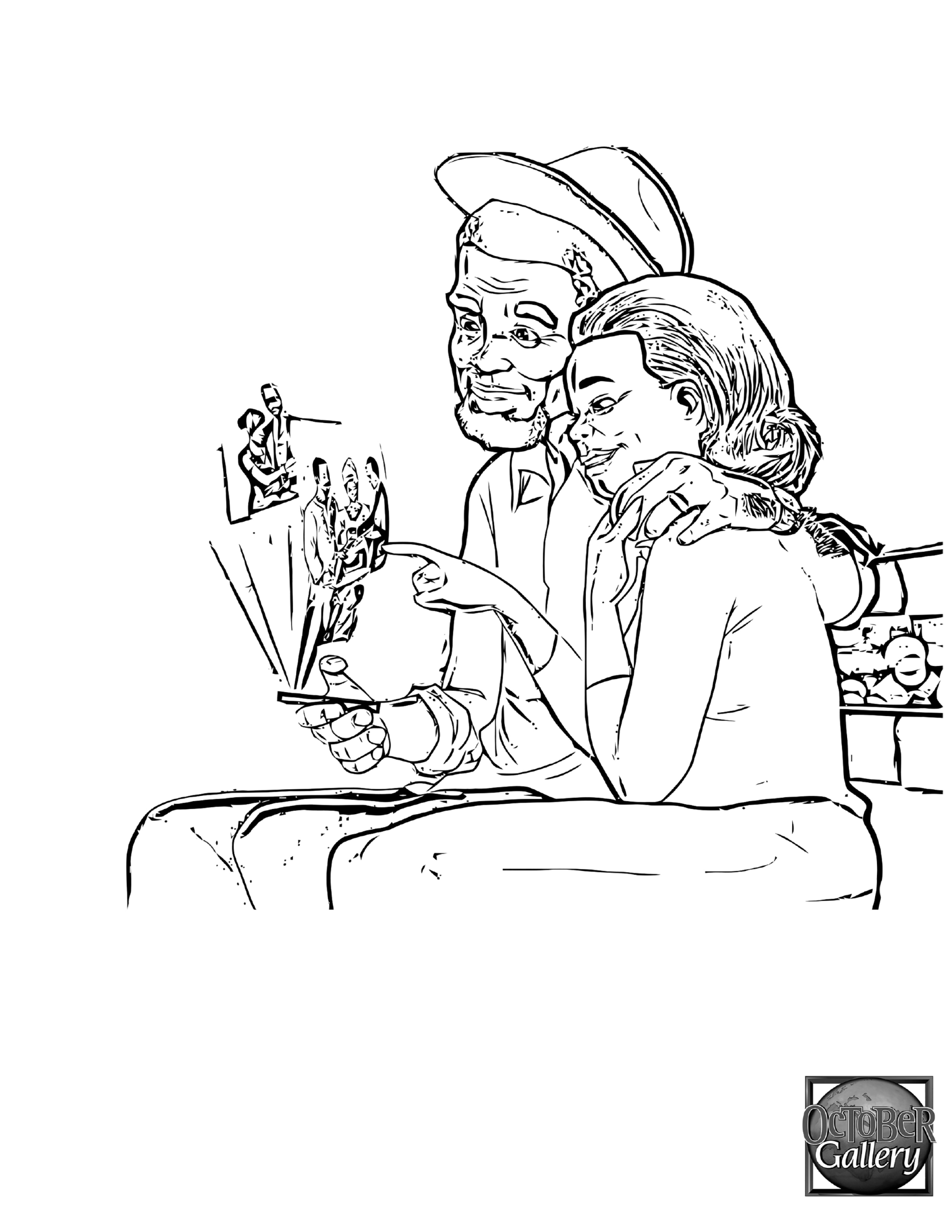 122 Page Coloring Book Edited by Mercer Redcross- Download - Image 10