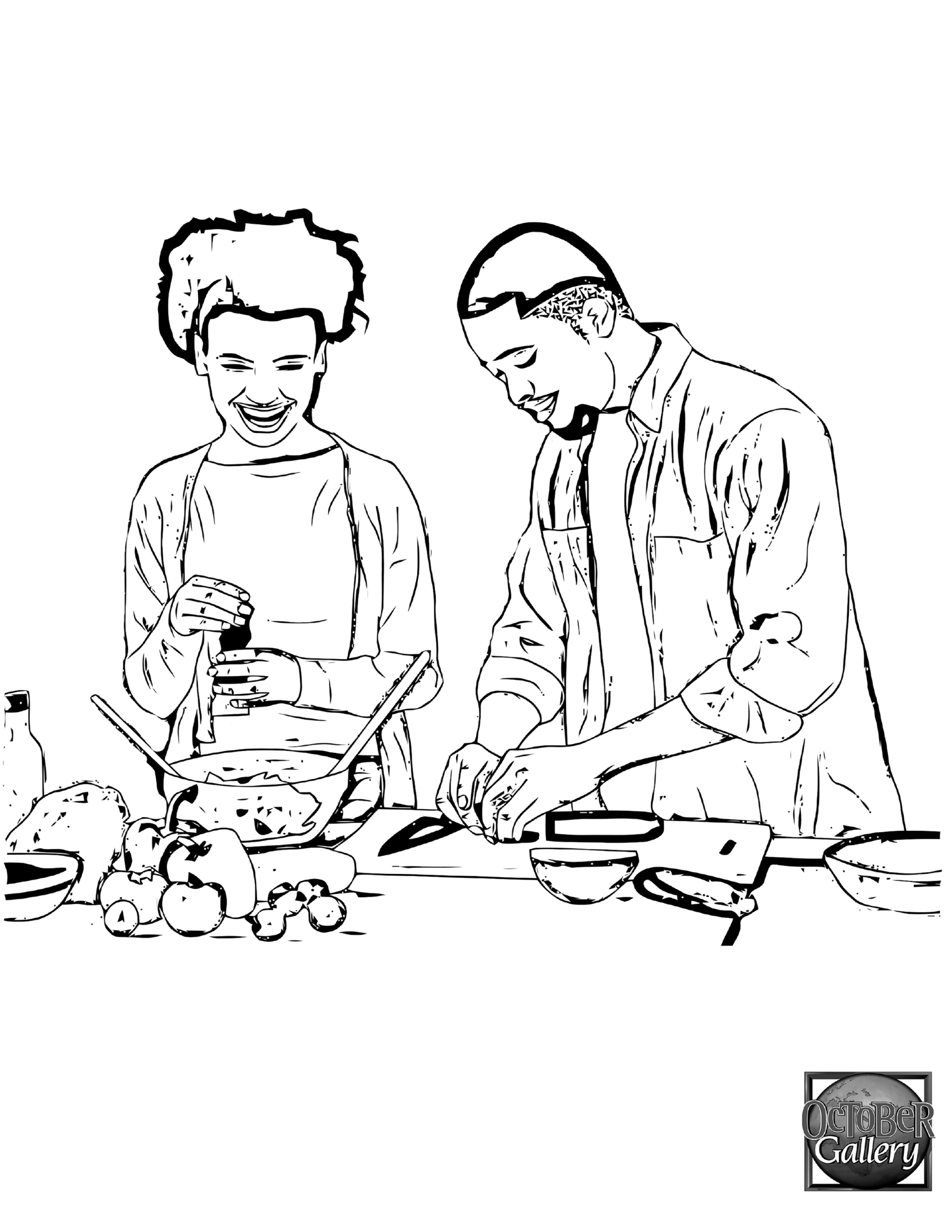 122 Page Coloring Book Edited by Mercer Redcross- Download - Image 11