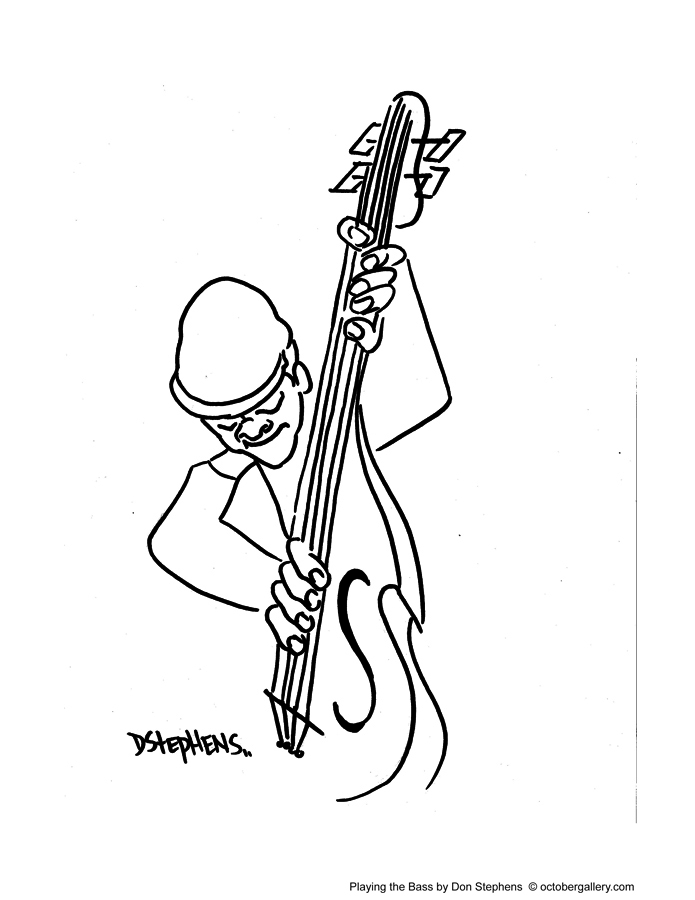 Playing the Bass by Don Stephens