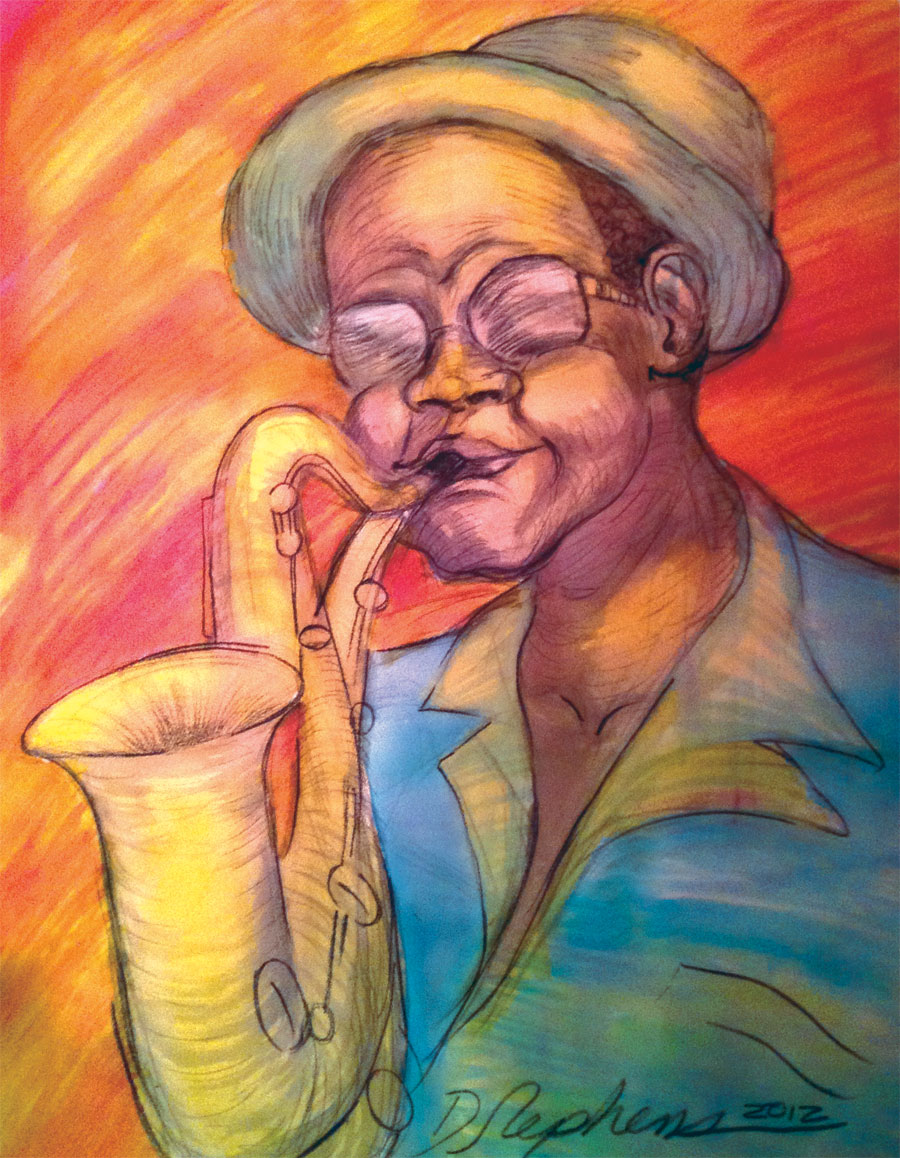Sax Man by Don Stephens