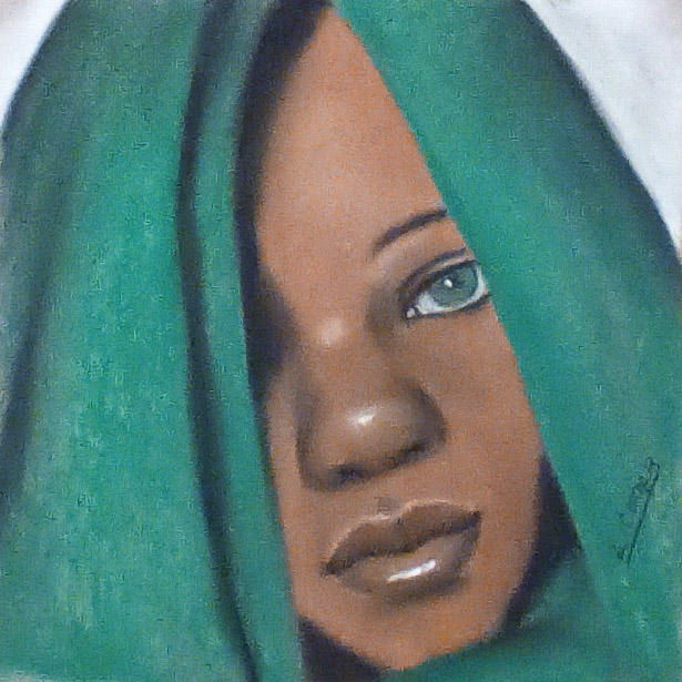 Green Wrap by Laurie Cooper