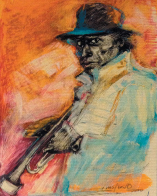 Miles Davis by Austino Okafor